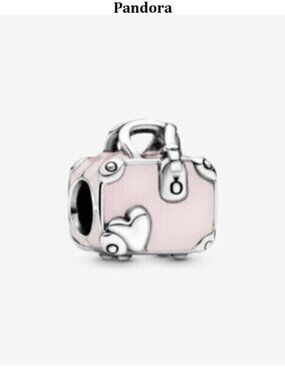 Pandora Pink Travel Bag Charm